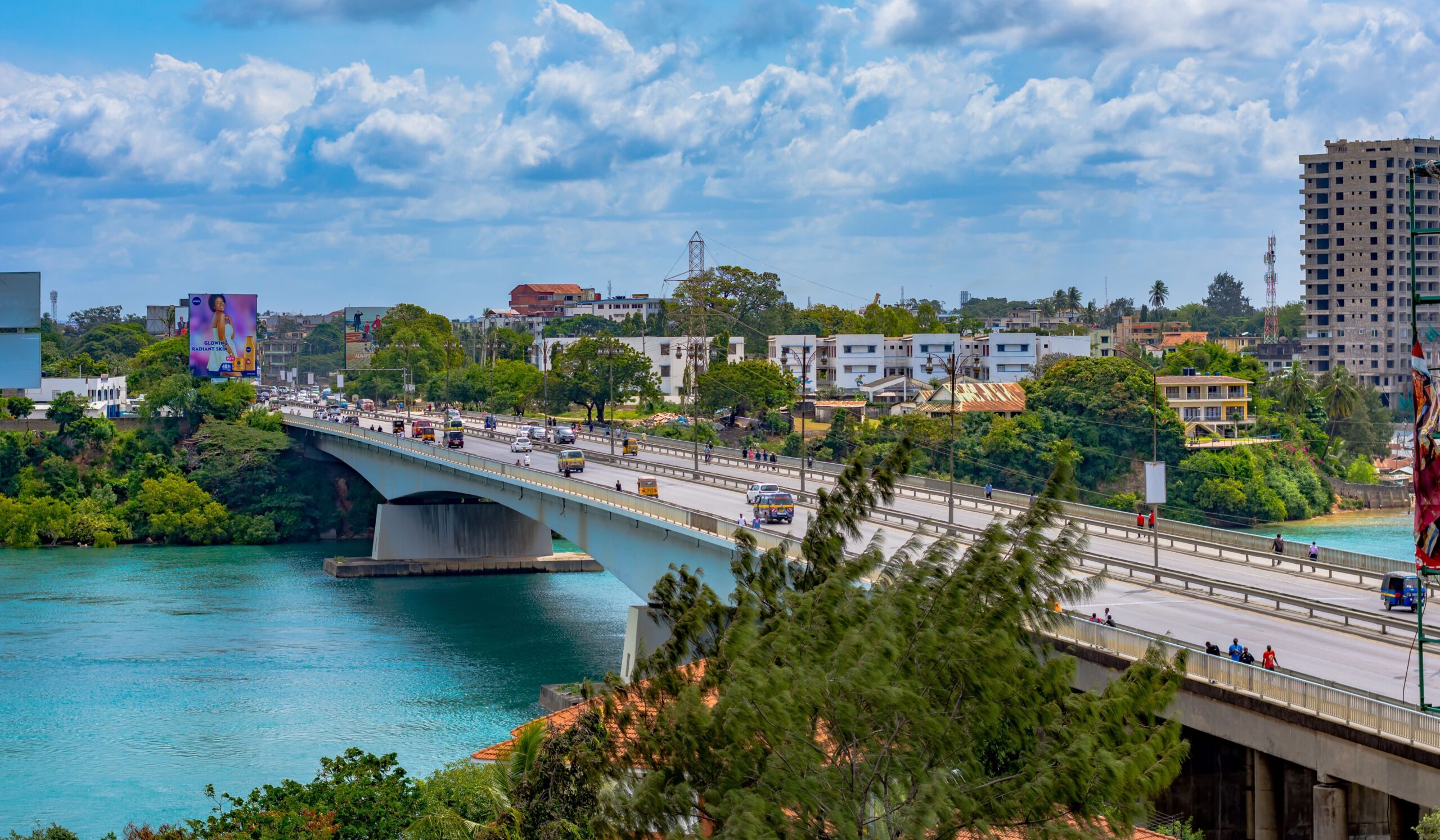 Arrival in Mombasa