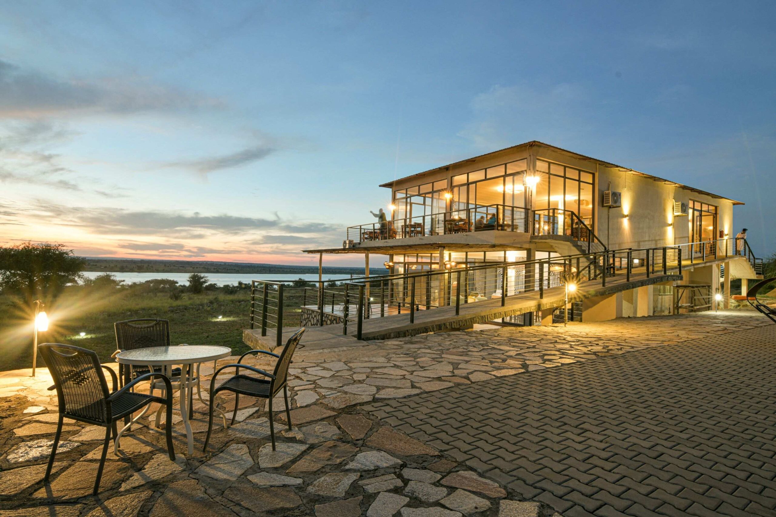 Mid-range lodge at Murchison Falls