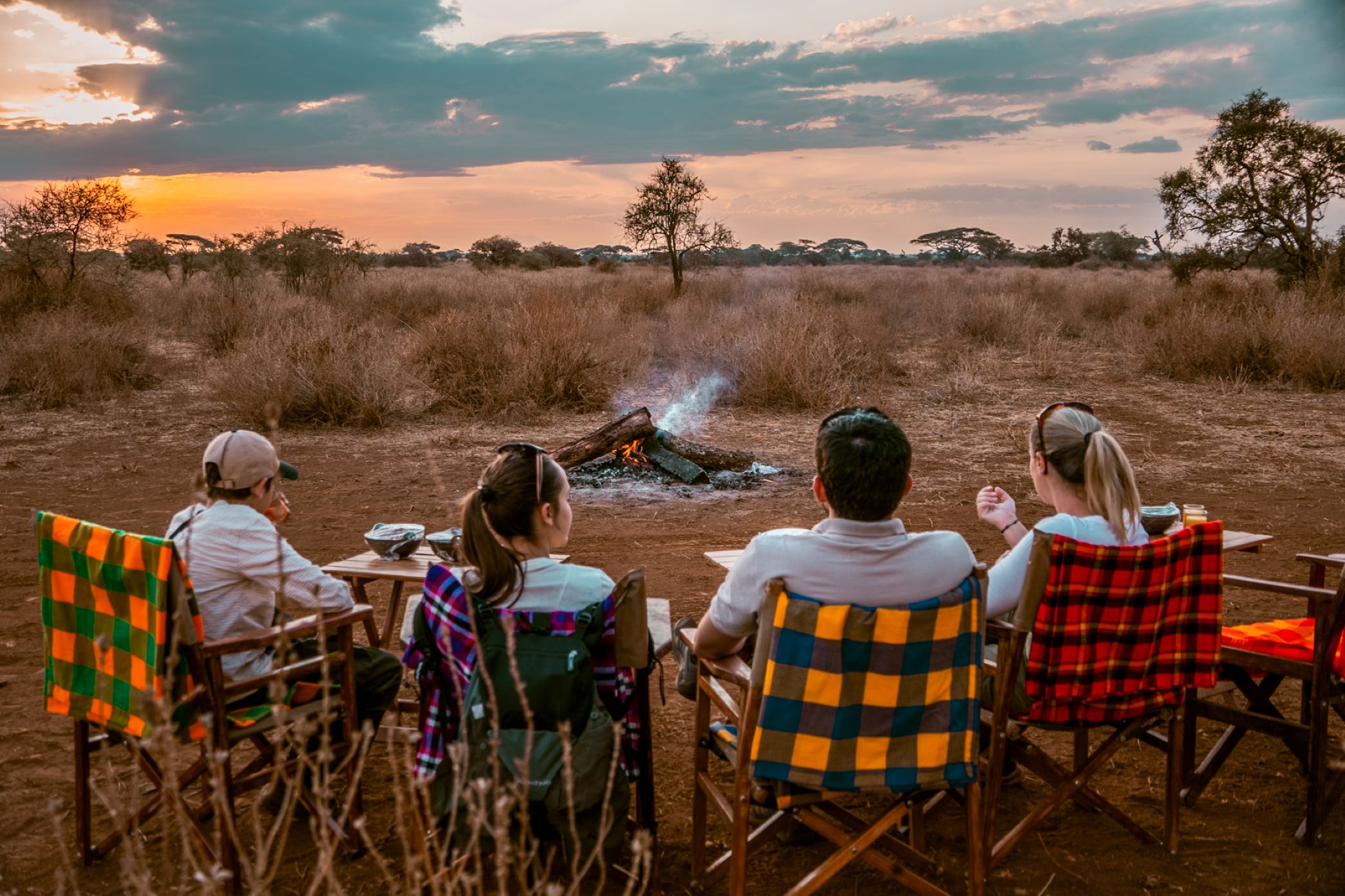 Sundowner at Tulia Amboseli