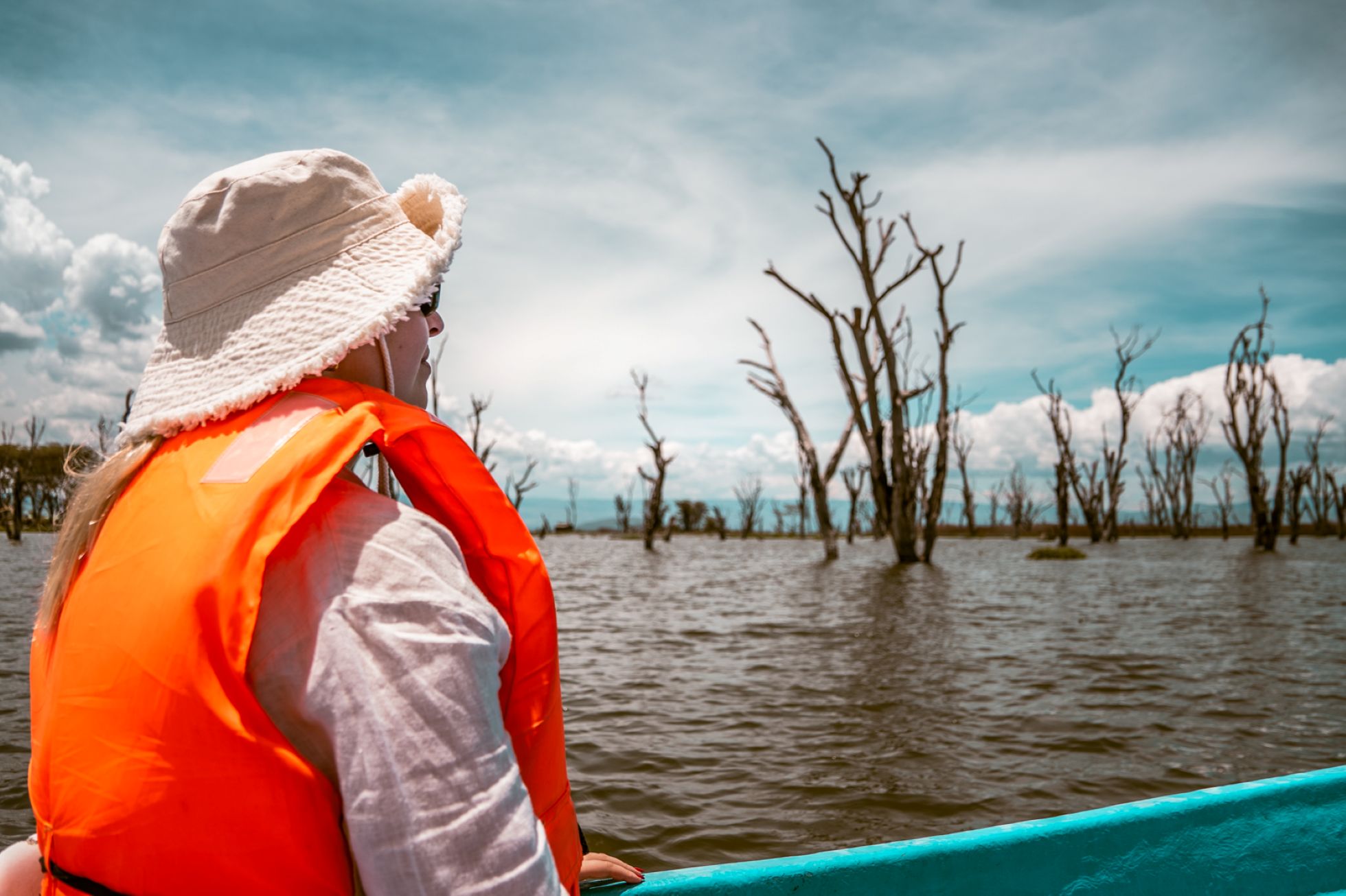 Boat ride on Lake Naivasha & walking safari on Crescent Island