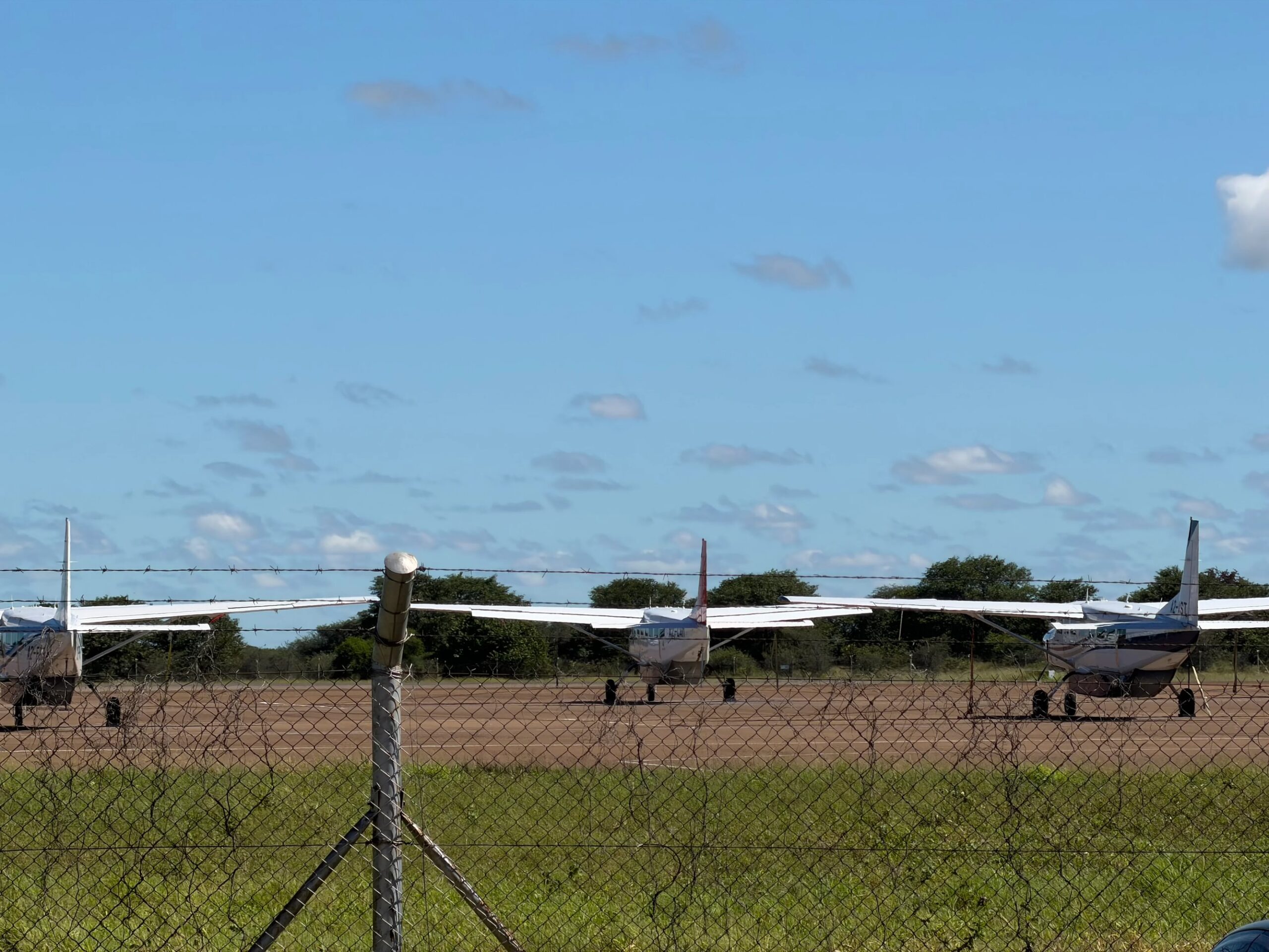 Flight from Moremi Game Reserve to Maun