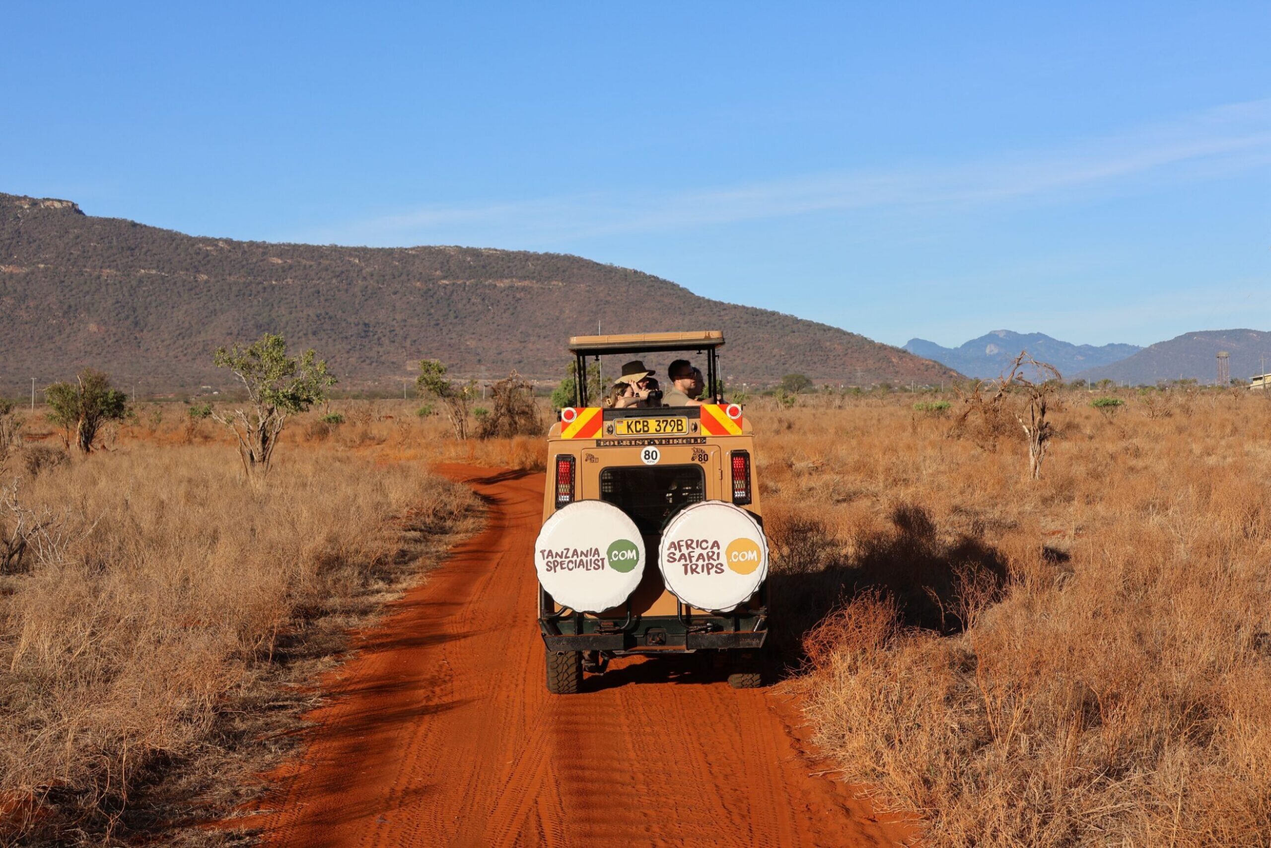Drive from Mombasa to Tsavo East National Park