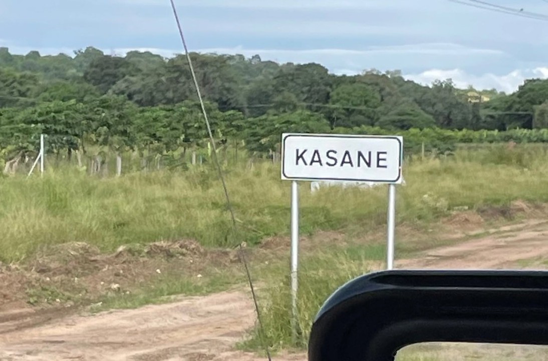Drive from Nata to Kasane
