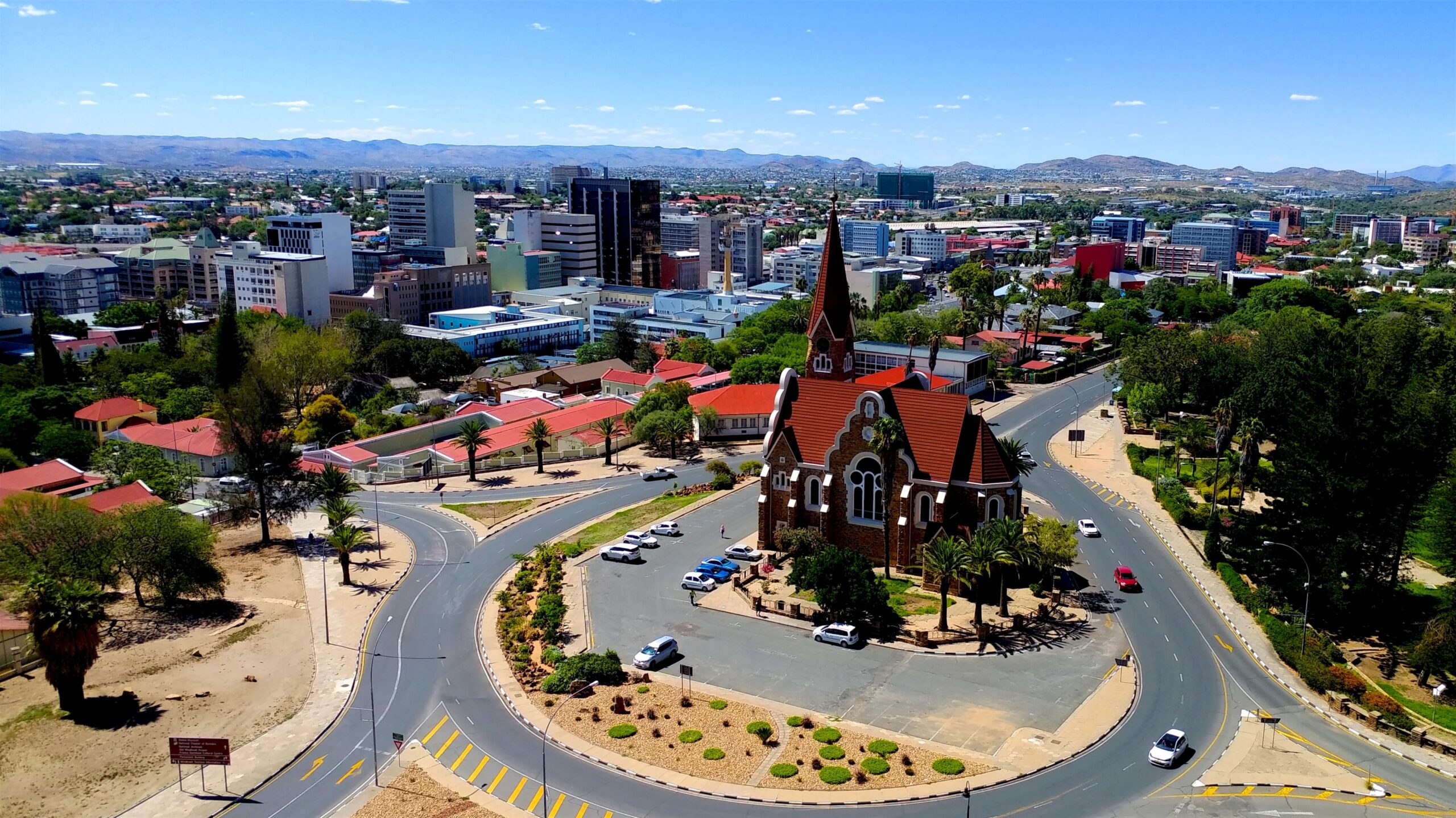 Arrival at Hosea Kutako International Airport in Windhoek