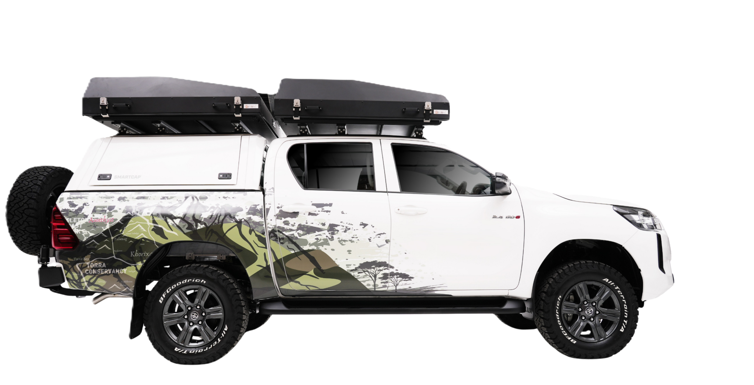 4x4 Toyota Hilux Comfort Camping Equipped DCAB