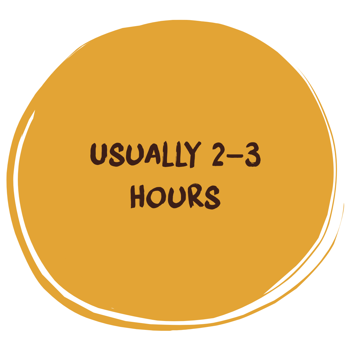 Two to three hours